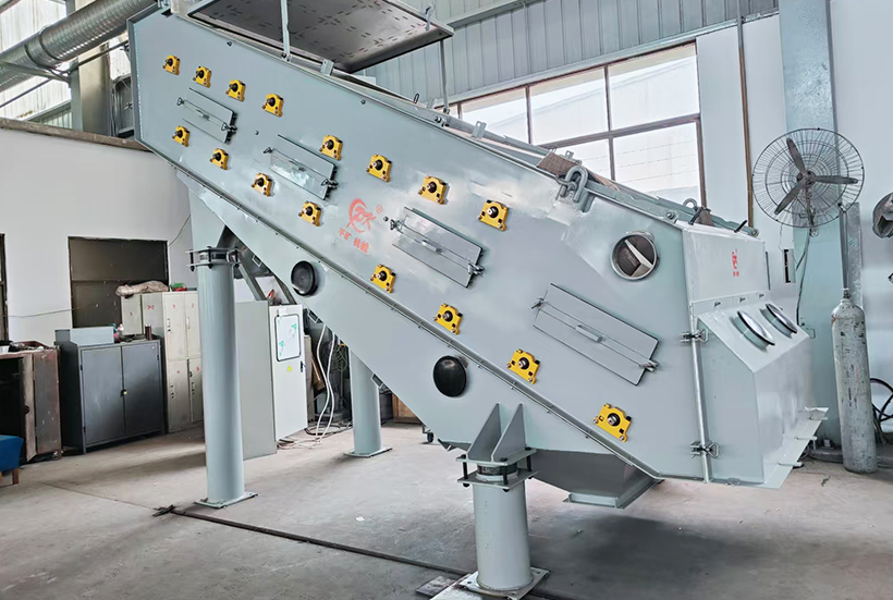 High frequency vibrating screen